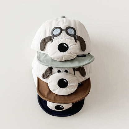 Peaked Puppy Hat Cute Super Baseball Kids' Headwear