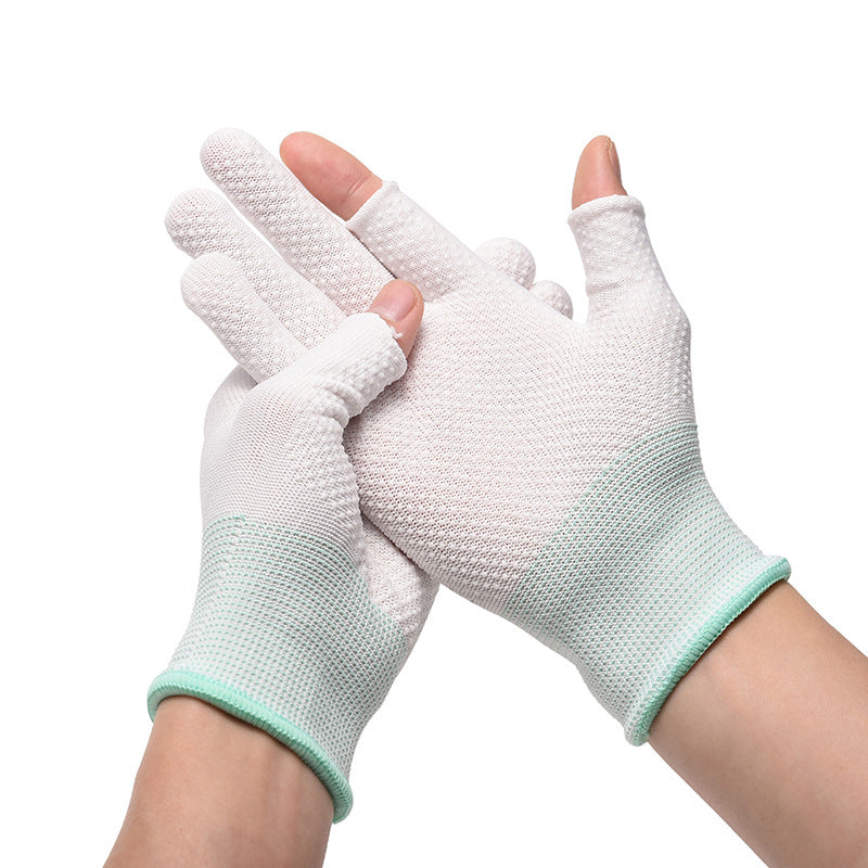 Women's & Men's Labor Glue Dispensing Cycling Outdoor Thin Gloves