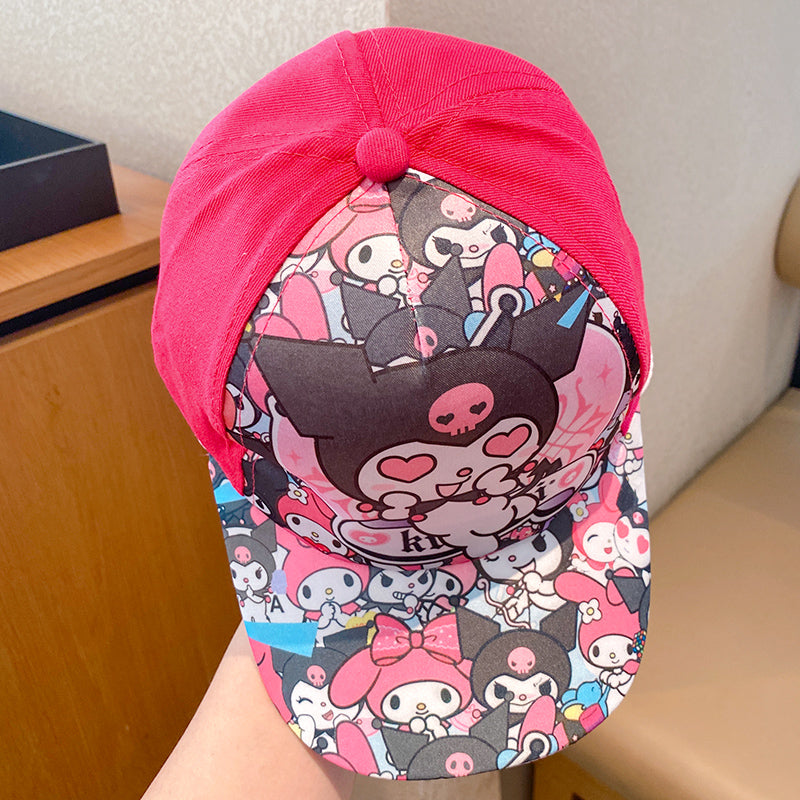 Children's Sun Hat Baseball Cartoon Peaked Kids' Headwear