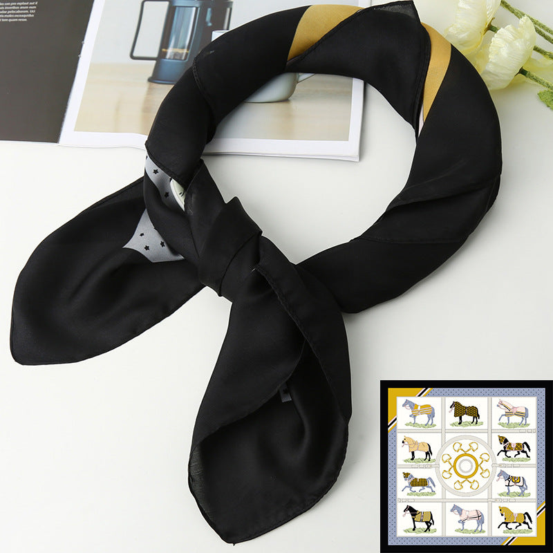 Women's Square Towel Fashionable Stylish Neck Protection Scarfs