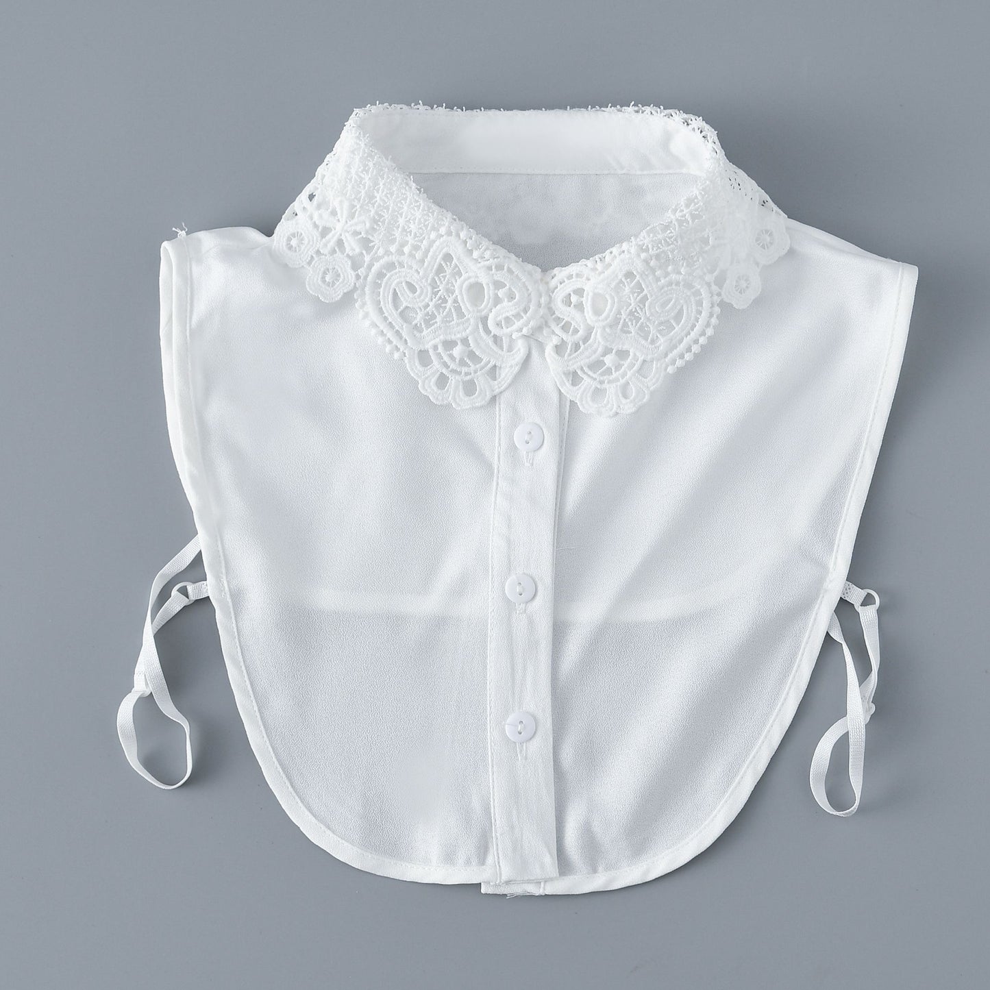 Women's Collar Accessories Embroidered Lace Shirt Peter Scarfs