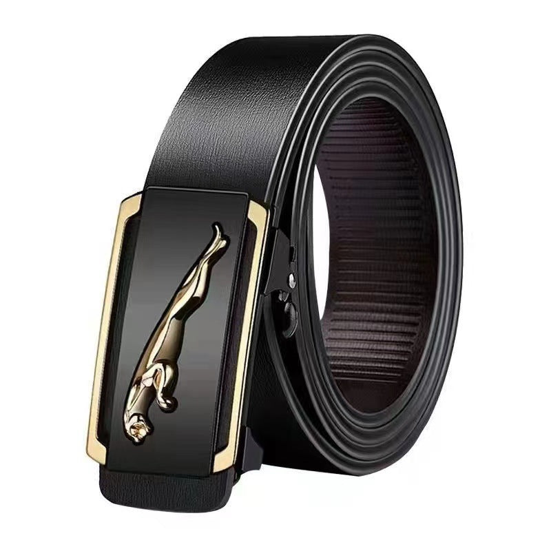 Men's Toothless Inner Wear Automatic Buckle Casual Belts