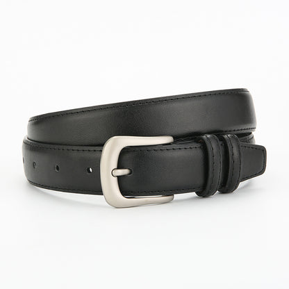 Men's Light Versatile Casual Jeans Cowhide Pin Belts