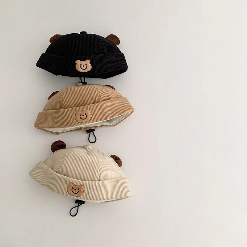 Children's Hat Cute Super Boys Bear Chinese Kids' Headwear