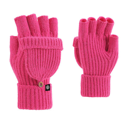 Touch Screen Warm Double Layer Thickened Gloves