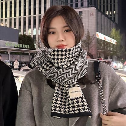 Men's For Winter Versatile Couple Knitted Wool Scarfs