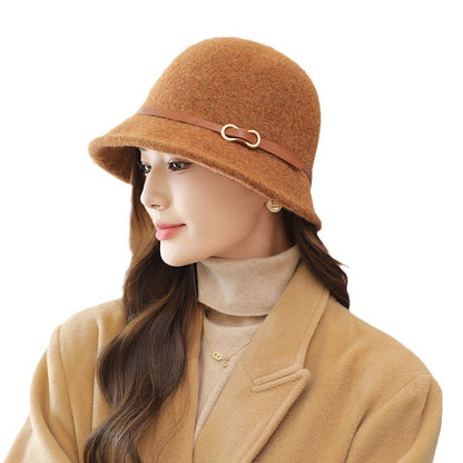 Women's Retro Korean Type Hat Lamb Wool Hats & Caps