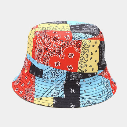 Women's & Men's Paisley Fisherman Hat Double-sided Fashion Sun Hats & Caps