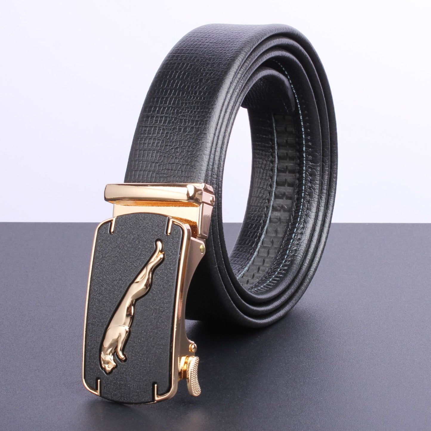 Men's High Quality Alloy Buckle Automatic Business Belts