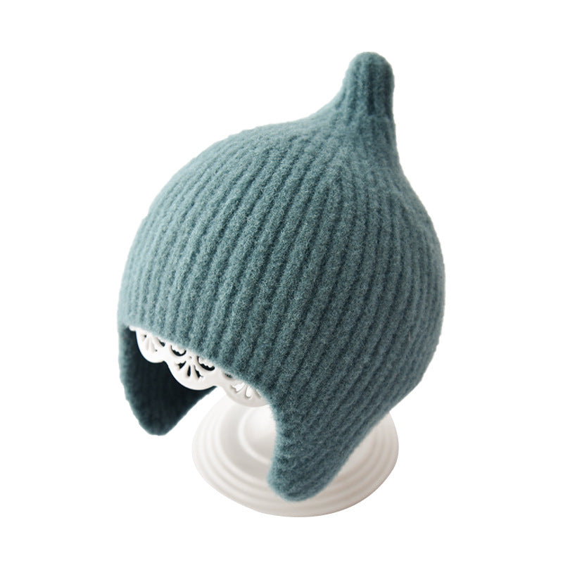 Cute Knit Male Female Knitted Ear Kids' Headwear