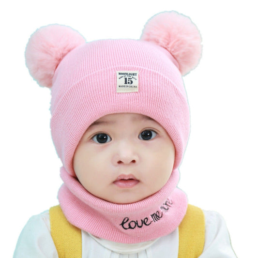 Children's Hat Unisex Winter Warm Wool Kids' Headwear