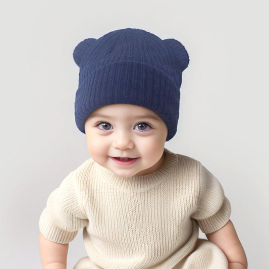 Infant Hat High Elastic Boys Bear Kids' Headwear