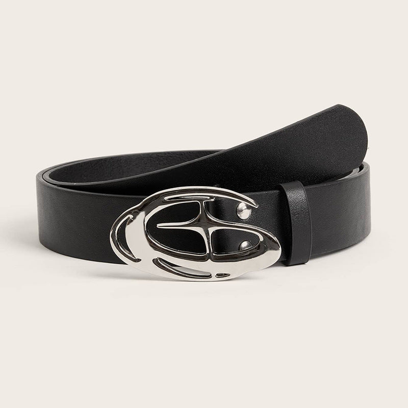 Cross Male Female Personality Simple Ladies Decoration Belts