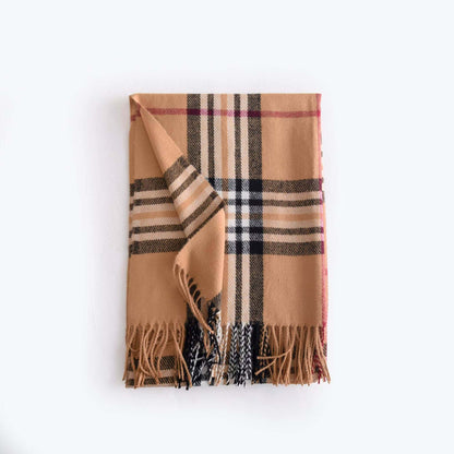 Women's Warm Shawl Sweet Artificial Cashmere Mid-length Scarfs