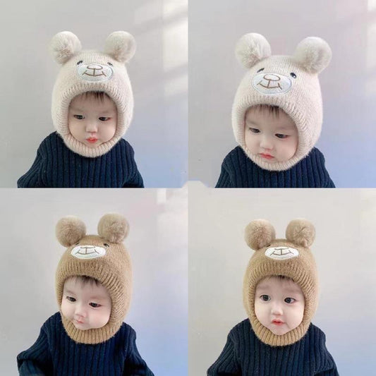 Hat Cute Winter Woolen Infant Knitted Kids' Headwear