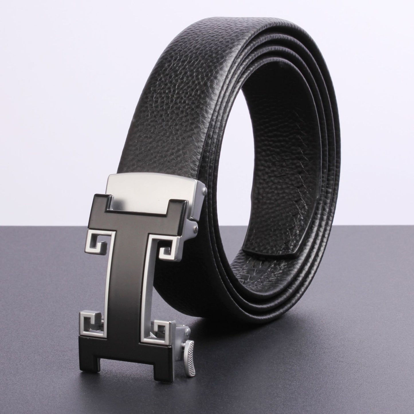 Men's High Quality Alloy Buckle Automatic Business Belts