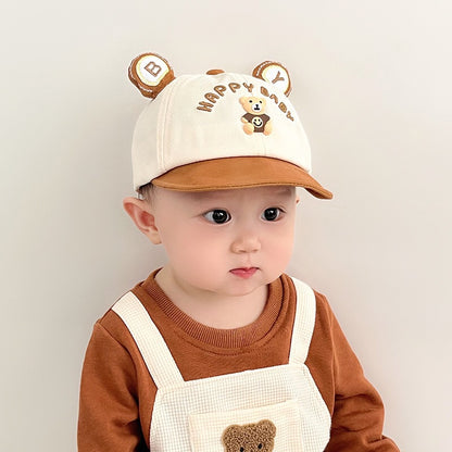 Cute Boy Peaked Spring Thin Turban Kids' Headwear