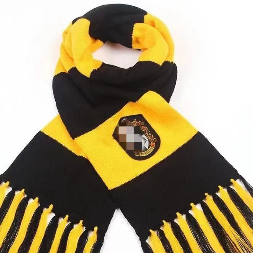 Potter Thickened Four College Warm Film Scarfs