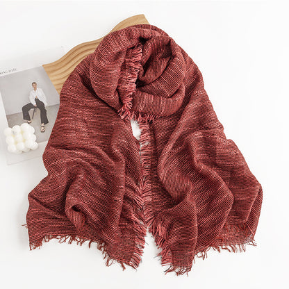 Sweet Color Plaid Winter Chessboard Artificial Cashmere Korean Style Scarfs