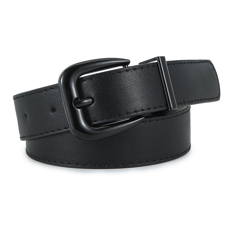 Women's Candy Color Leather High-grade Versatile Decorative Belts