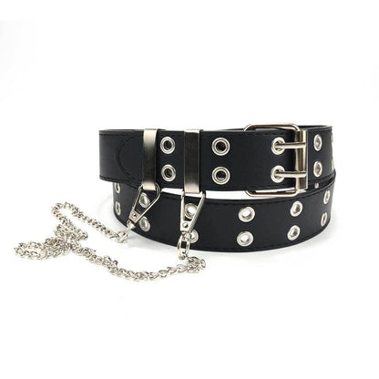 Ornament Niche Design Pink Chain Jeans Belts