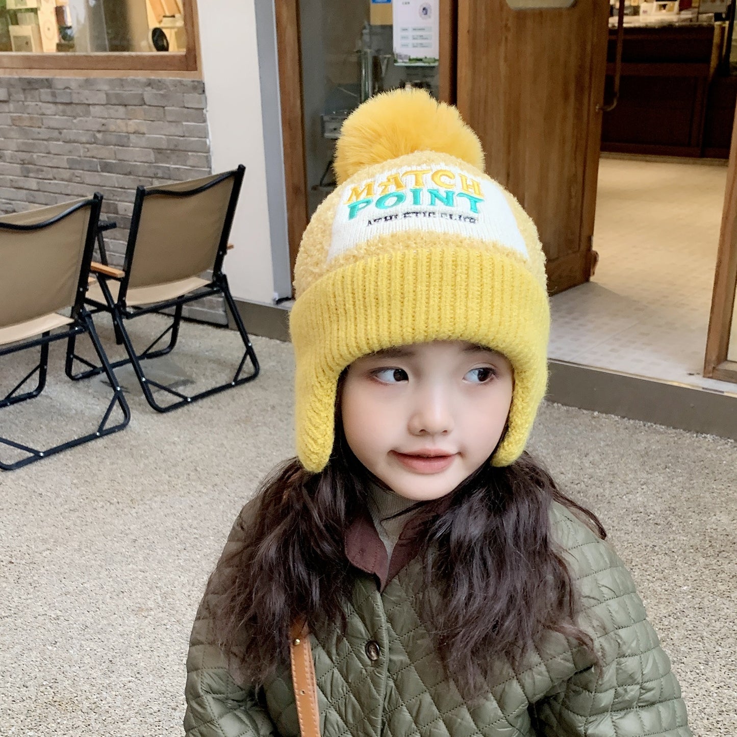 Children's The In Hat Warm Earflaps Medium Large Kids' Headwear