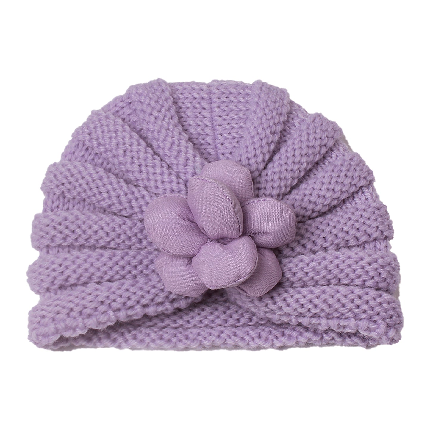 Children's Beanie Cute Three-dimensional Flower Knitted Hat Kids' Headwear