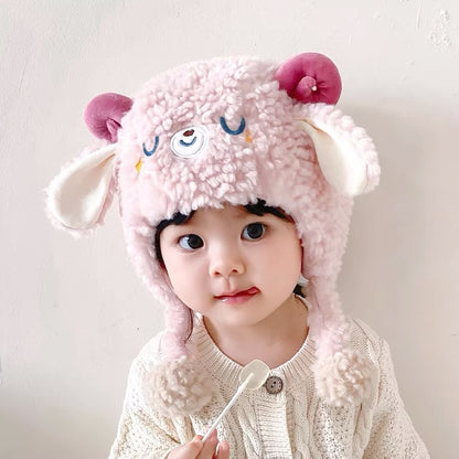 Earmuffs Super Cute Plush Sleeve Boys Kids' Headwear