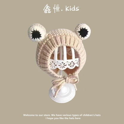 Women's & Men's Infant Woolen Korean Pullover Ear Protection Kids' Headwear