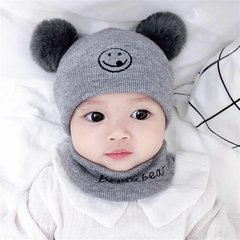 Winter Warm Wool Hat Born Months Kids' Headwear