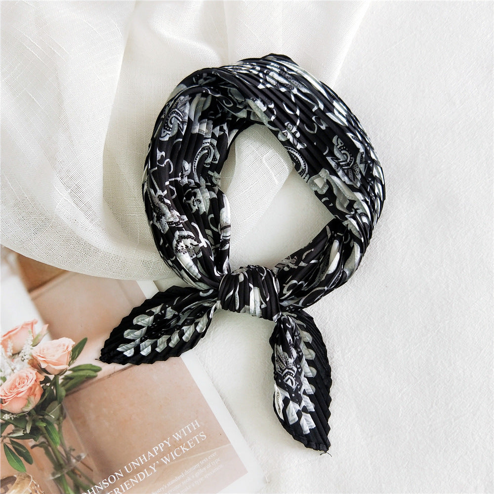 Women's Silk Autumn Summer Korean Style Headband Work Scarfs