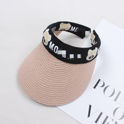 Children's Summer Hat Sun Protection Fashion Topless Kids' Headwear