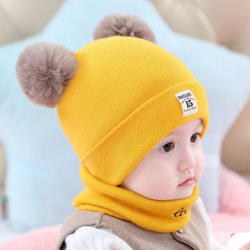 Winter Warm Wool Hat Born Months Kids' Headwear