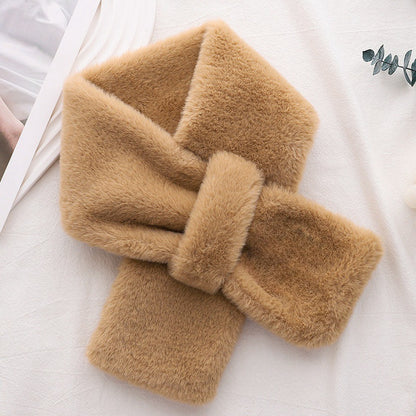 Warm Imitation Rabbit Fur Fake Collar Super Scarfs