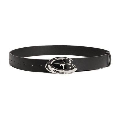 Cross Male Female Personality Simple Ladies Decoration Belts