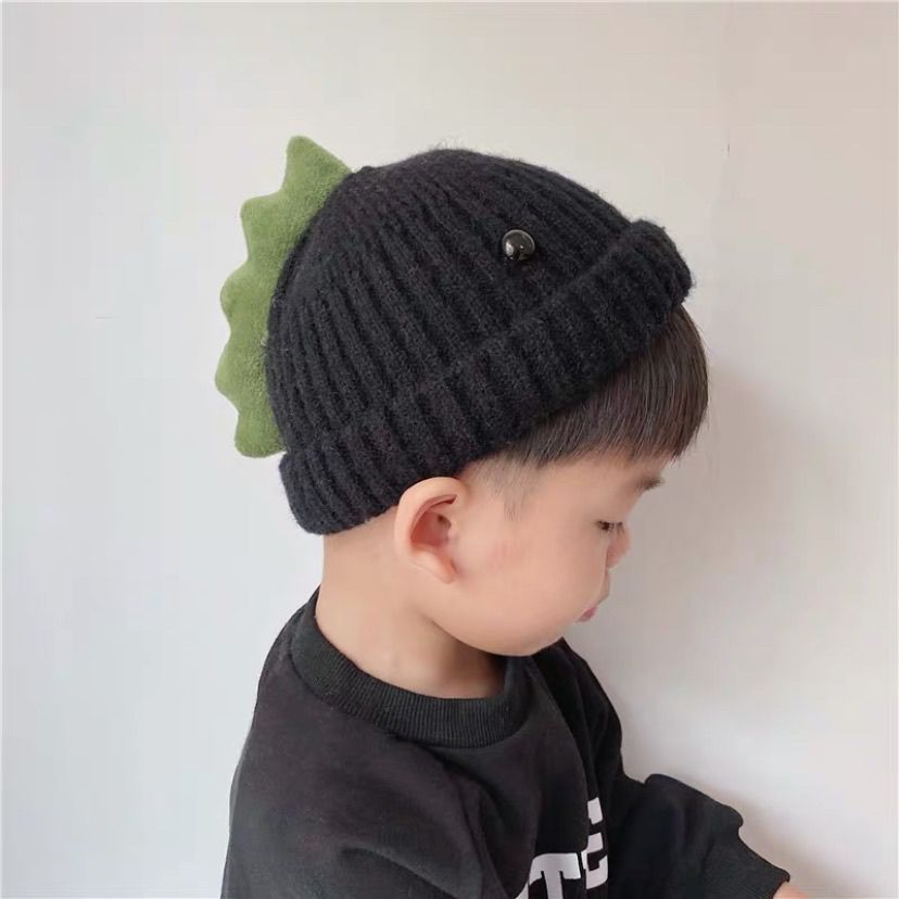 Hat Cute Super Dinosaur Woolen Boys Kids' Headwear