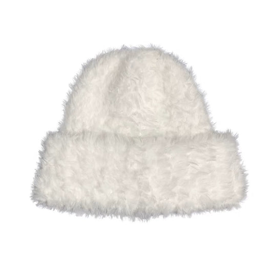 Women's Warm Hat Plush Bonnet Imitation Fur Hats & Caps