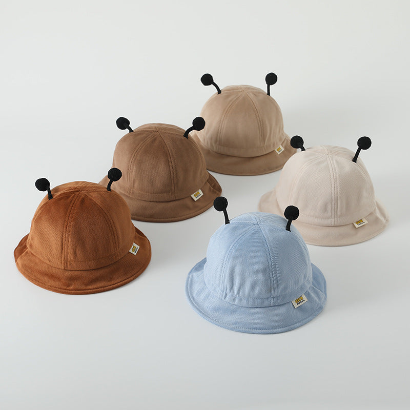 Letters Korean Style Soft Brim Peaked Kids' Headwear