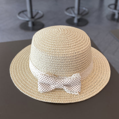 Children's Sun Hat Summer Straw Bag Set Kids' Headwear