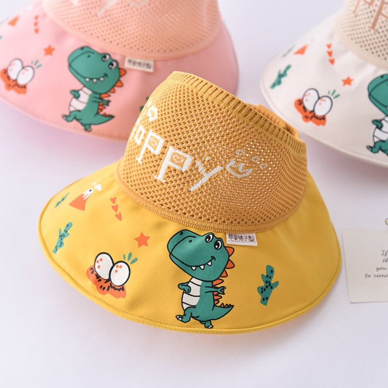 Children's Sun Hat Summer Boy Topless Uv Kids' Headwear