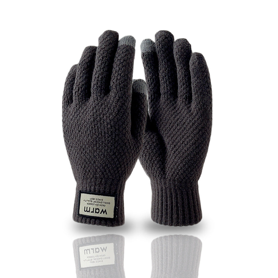 Men's Korean Style Warm Winter Cold Protection Gloves