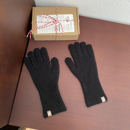 Winter Warm Touch Screen Pitaya Color Gloves