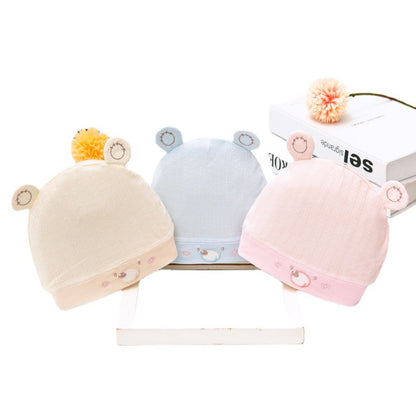 Single Layer Born Fetal Pure Cotton Kids' Headwear