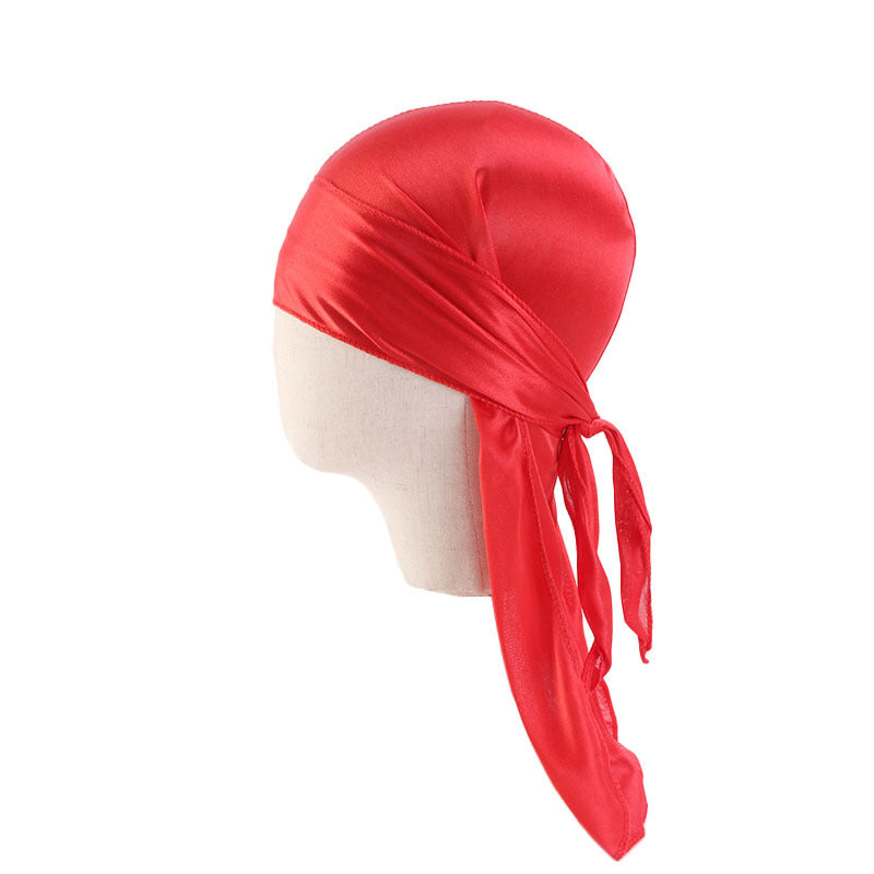 Children's Silk Bandage Pirate Hat Tam-o'-shanter Hip Kids' Headwear