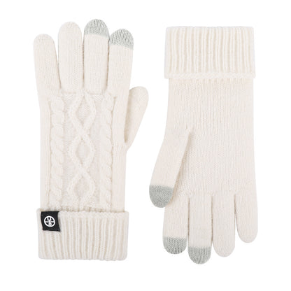 Cycling Wool Twist Lengthen Thicken Outdoor Gloves