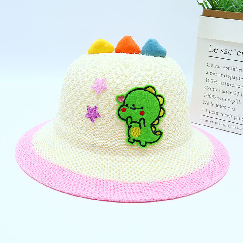 Children's Straw Summer Fisherman Boy Sun Protection The Kids' Headwear