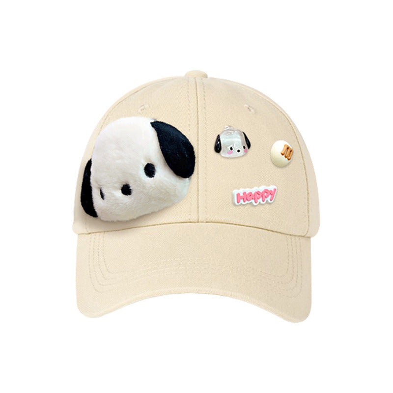 Women's Doll Peaked Sweet Baseball Fashionable Sun Kids' Headwear