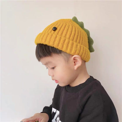 Hat Cute Super Dinosaur Woolen Boys Kids' Headwear