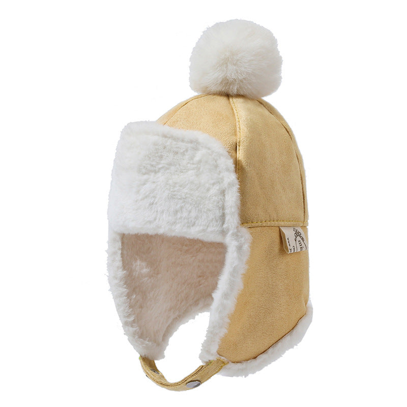 Children's Years Old Lei Thickened Cold Protection Warm Earflaps Kids' Headwear