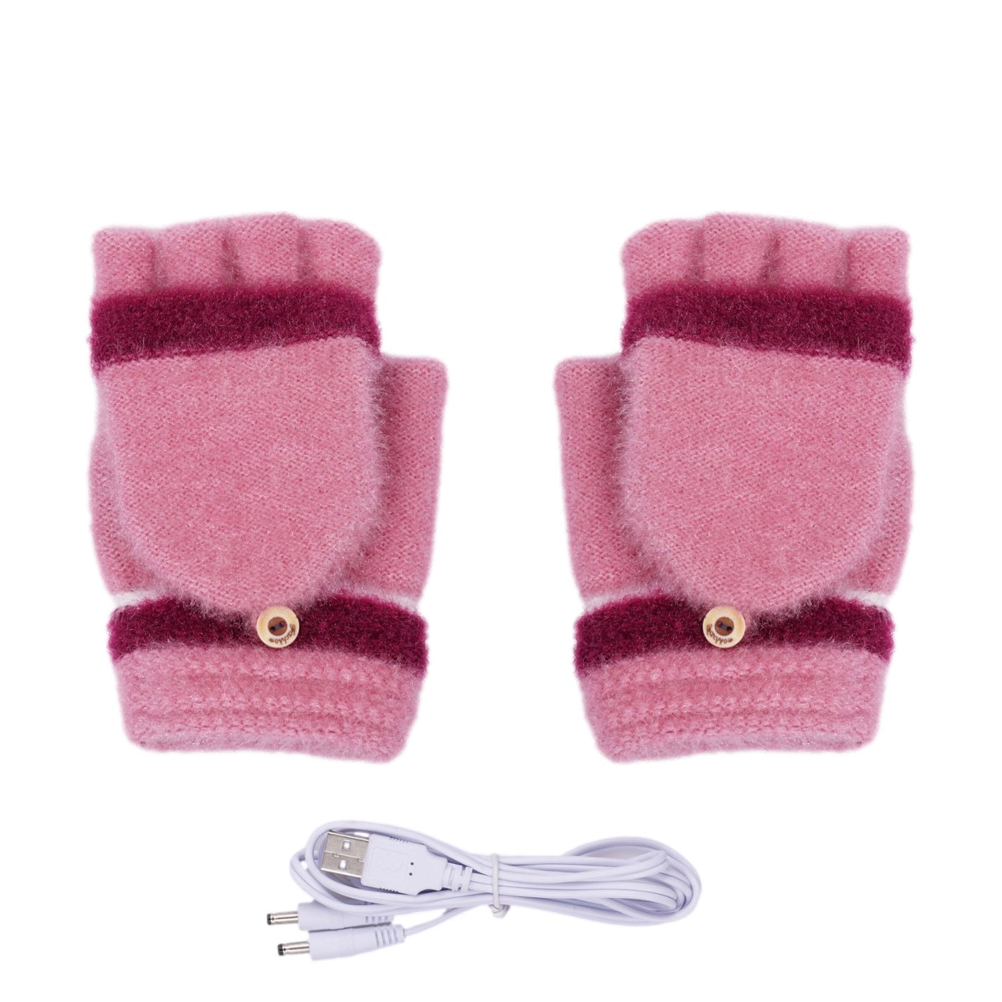 Flip Double-sided Electrically Heated Heating Warm Gloves